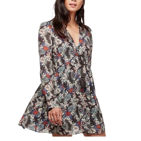 Free People Tops - Free People Floral Bohemian Print Women's Spring Summer Dress - Small/Medium